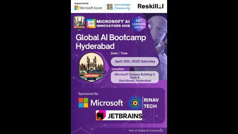 Global AI Bootcamp 2025 Hyderabad - 12 April 2025