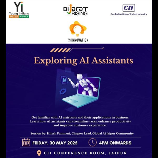 Exploring AI Assistants - CII Jaipur