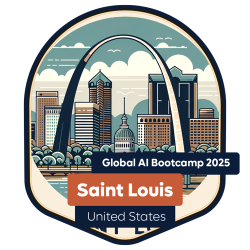 Badge Global AI Bootcamp 2025 - Saint Louis - Attendee