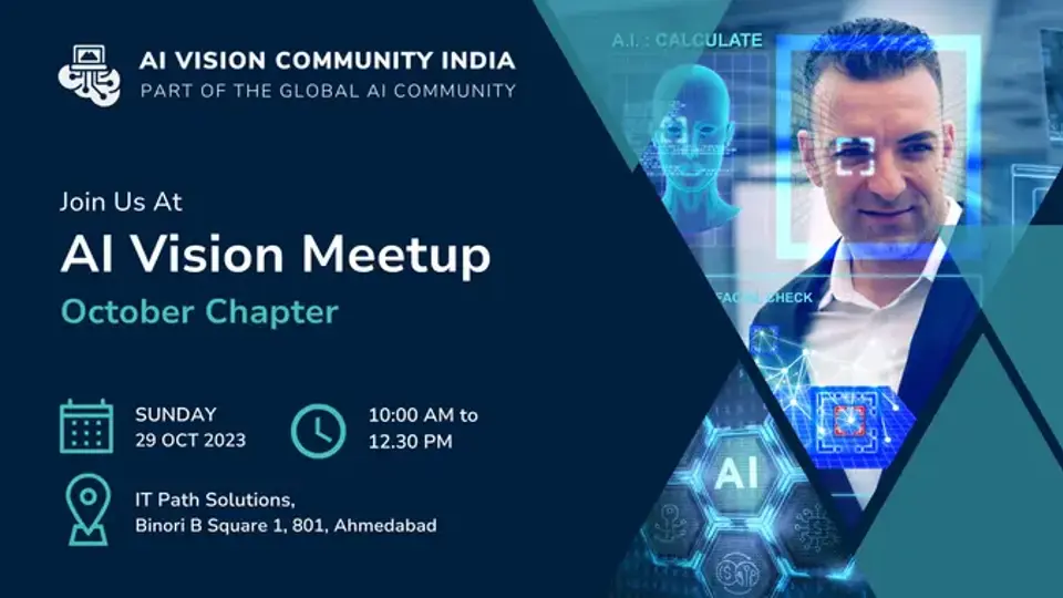 AI Vision India Meetup - October 2023