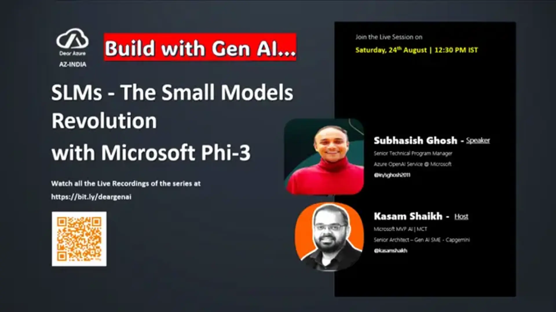 The Small Models Revolution with Microsoft Phi-3 - #BuildwithGenAI Series