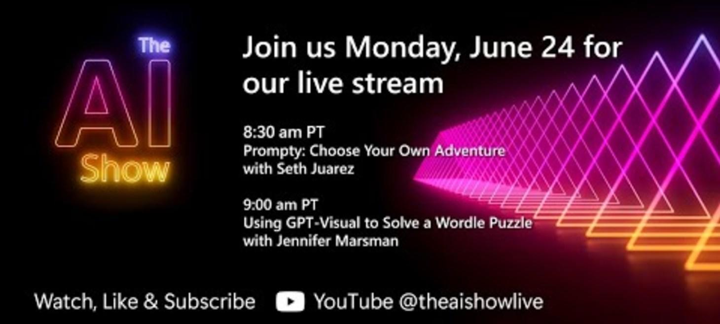 AI Show LIVE | Prompty Project & Solving Wordle with GPT-4