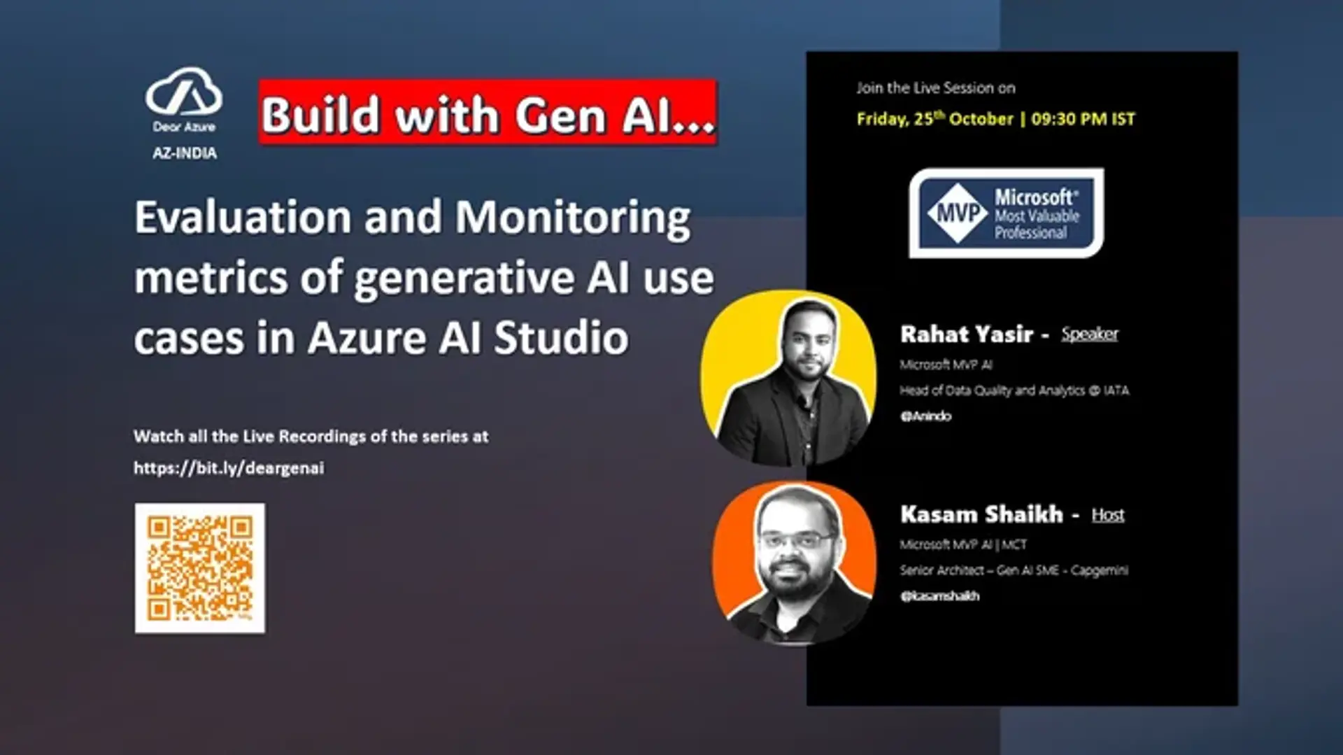 Evaluation and Monitoring metrics of Gen AI use cases in Azure AI Studio