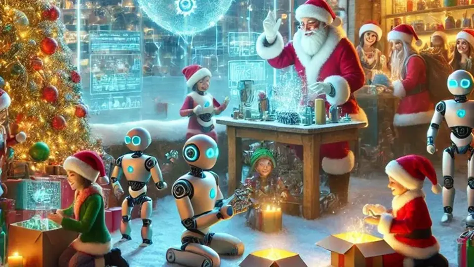 Global AI Community Christmas Show: Unwrapping the Magic of AI 🎁