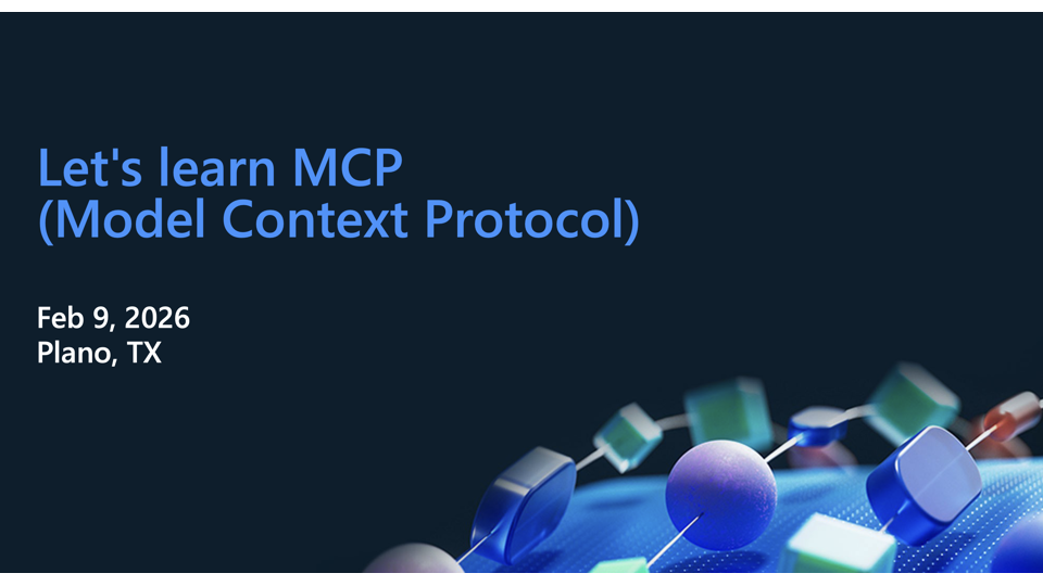 Season of AI Workshop - Model Context Protocol