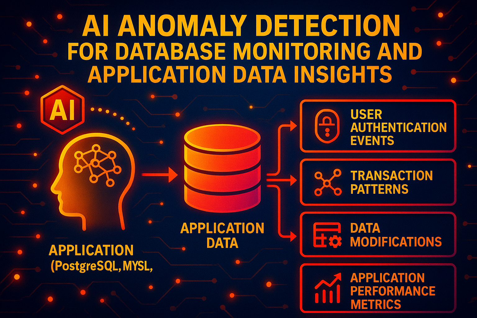 AI Anomaly Detection for Database Monitoring and Application Data Insights