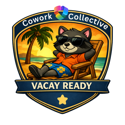 Badge Cowork Collective - Vacay Ready