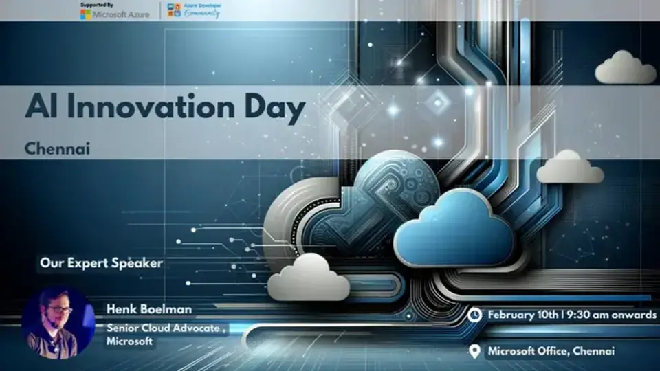 Azure Developer Community Tamilnadu: AI Innovation Day