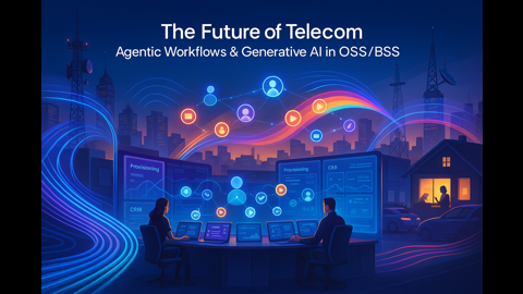 The Future of Telecom - Agentic Workflows and Generative AI in OSS/BSS