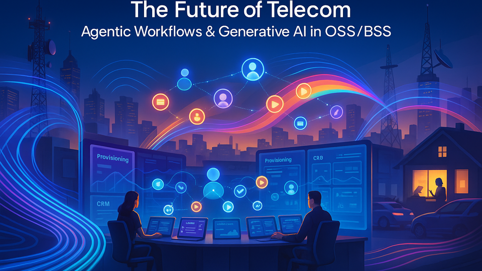 The Future of Telecom - Agentic Workflows and Generative AI in OSS/BSS