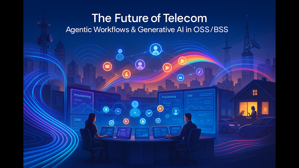 The Future of Telecom - Agentic Workflows and Generative AI in OSS/BSS