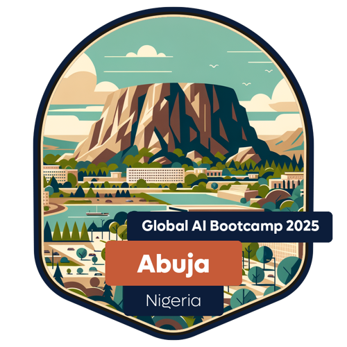 Badge Global AI Bootcamp 2025 - Nigeria - Abuja - Attendee