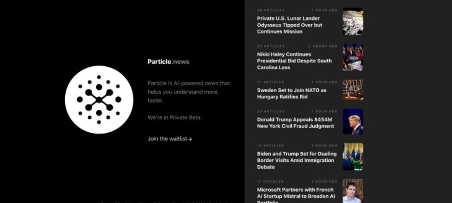 Former Twitter engineers are building Particle, an AI-powered news reader