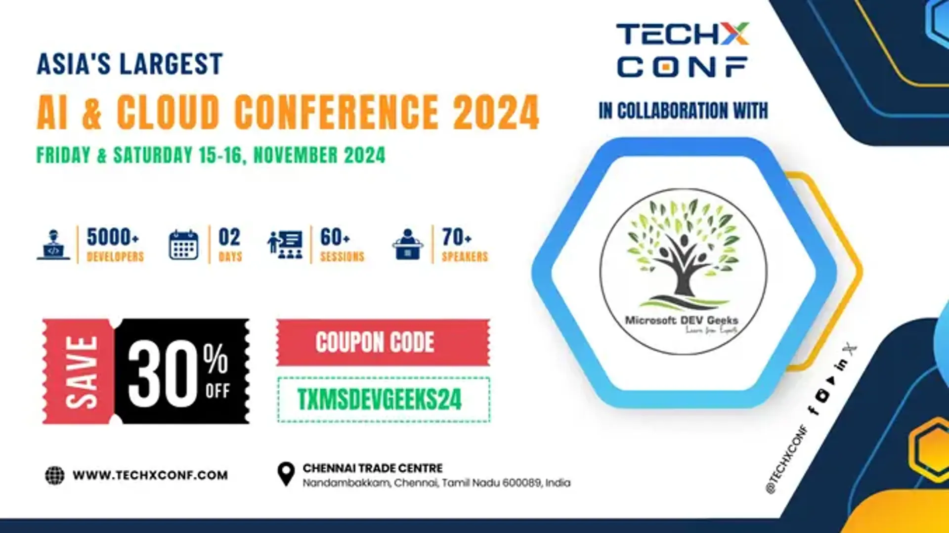 TechXConf , AI & Cloud Conference 2024