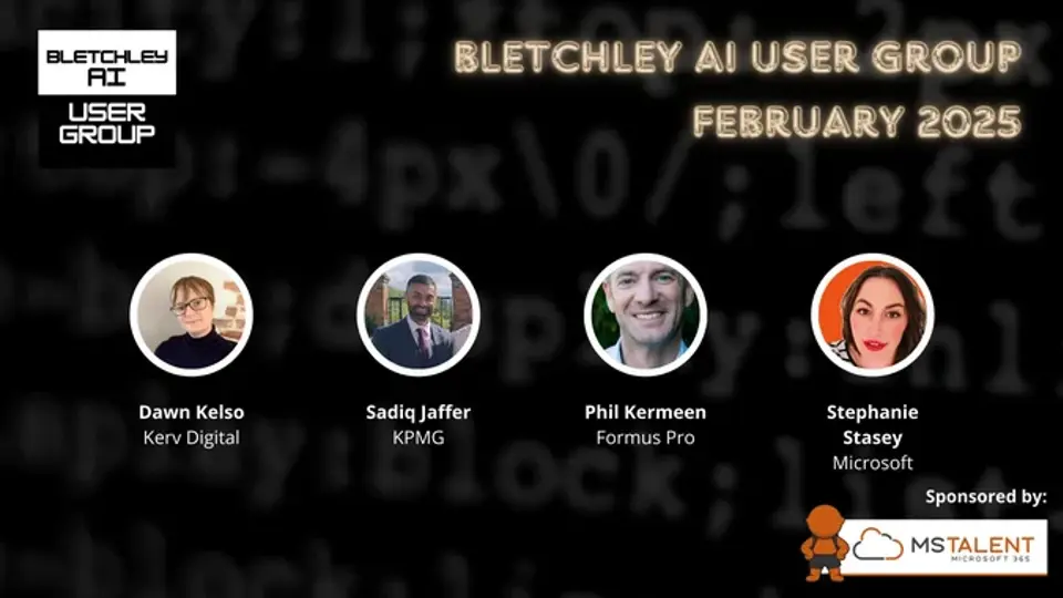 Bletchley AI - February 2025 Meetup - SCIOT