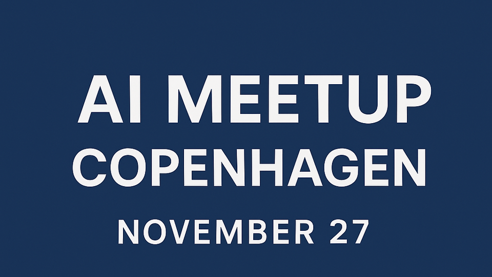 AI MeetUp at Studenterhuset