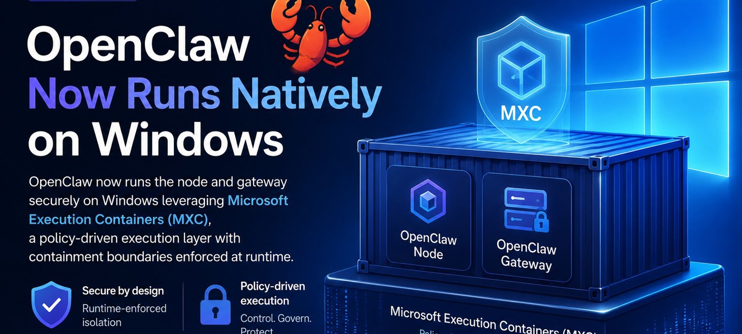 OpenClaw Now Runs Natively on Windows