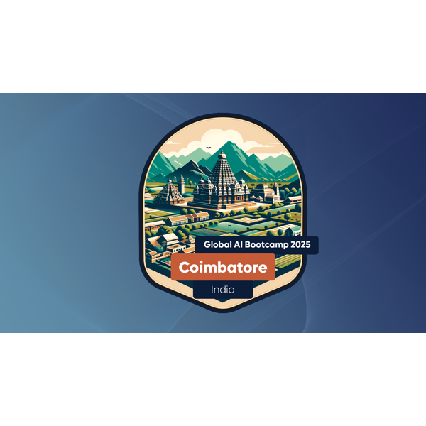 Global AI Bootcamp - Coimbatore
