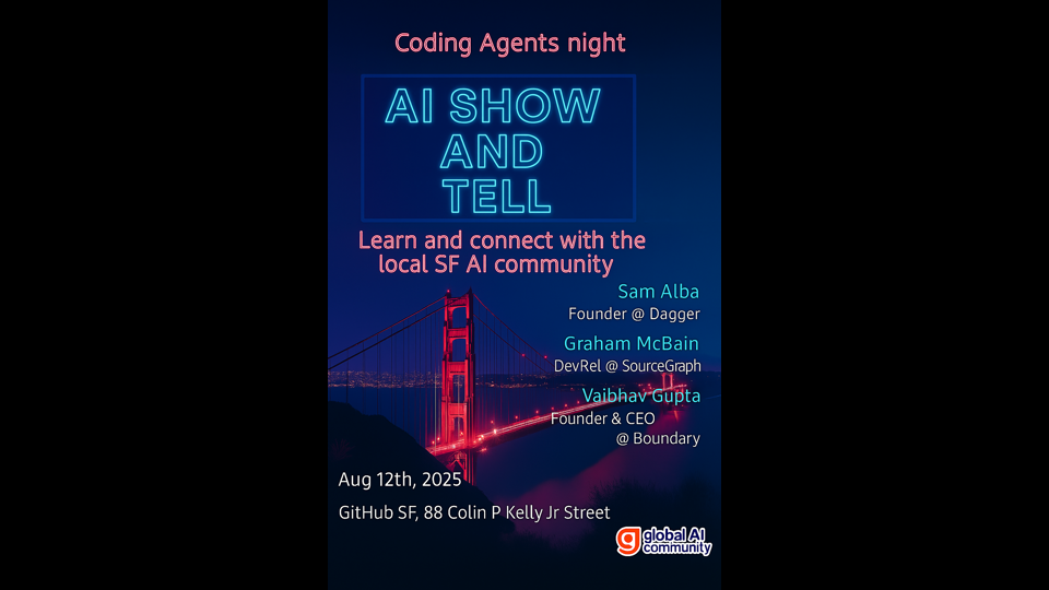AI Show and Tell Aug 12th