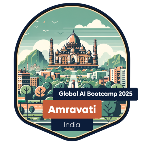 Badge Global AI Bootcamp 2025 - Amravati - Attendee