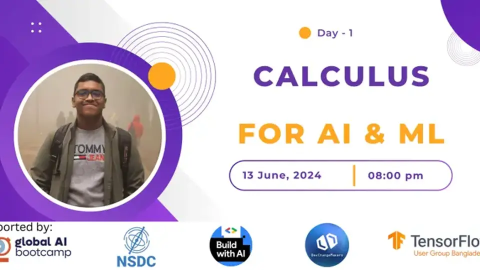 Calculus for AI & ML