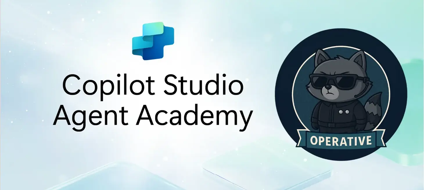 Announcing Agent Academy: Operative