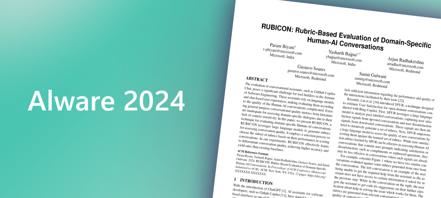 RUBICON: Evaluating conversations between humans and AI systems