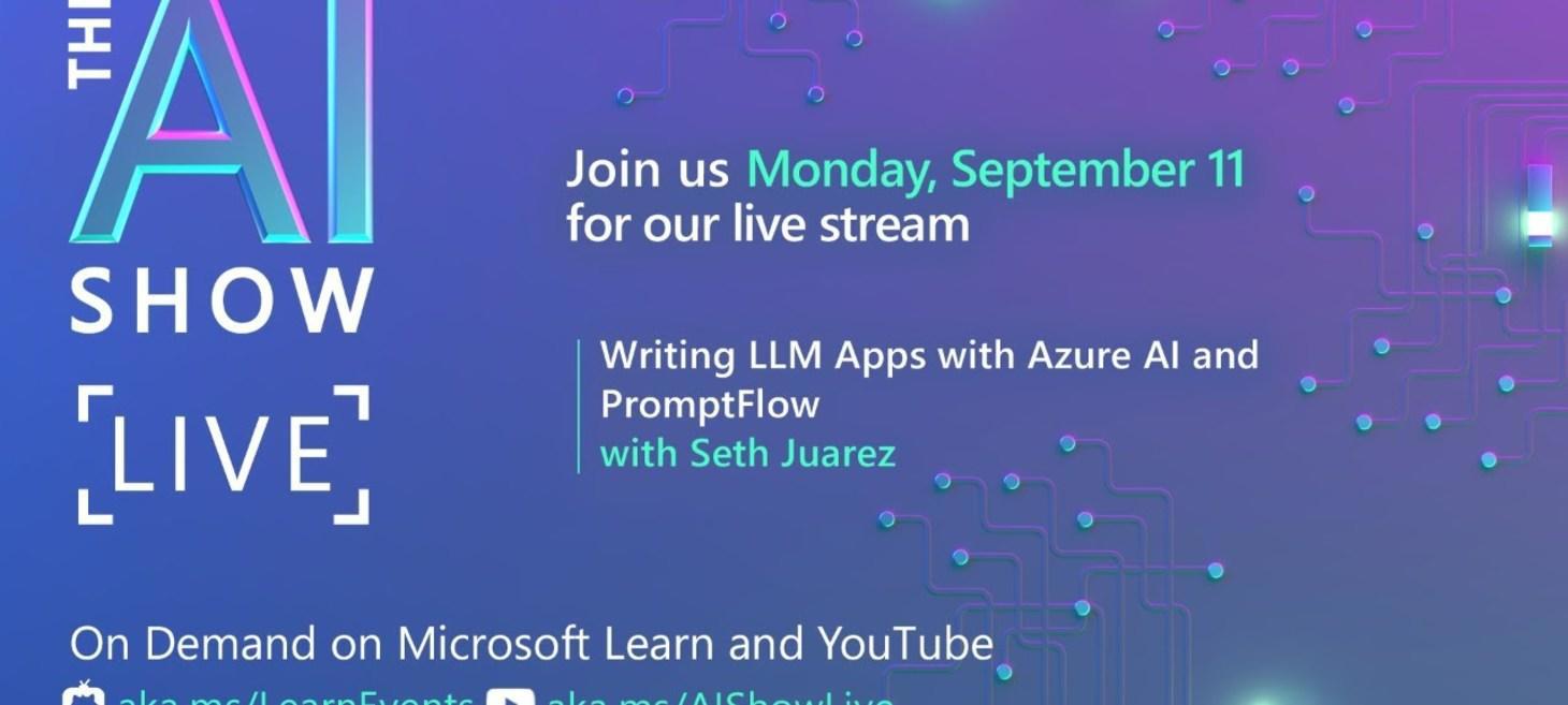 Writing LLM Apps with Azure AI and PromptFlow