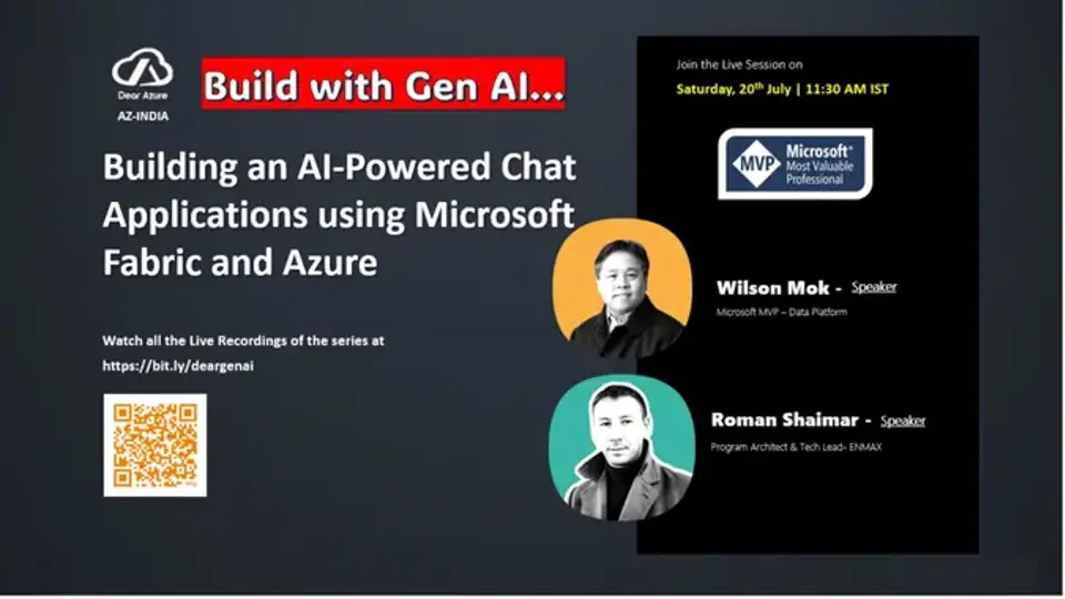 Building an AI-Powered Chat Applications using Microsoft Fabric and Azure