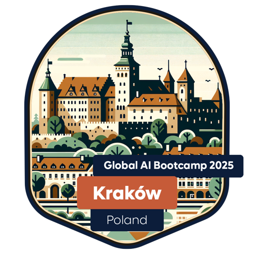 Badge Global AI Bootcamp 2025 - Poland - Kraków - Attendee