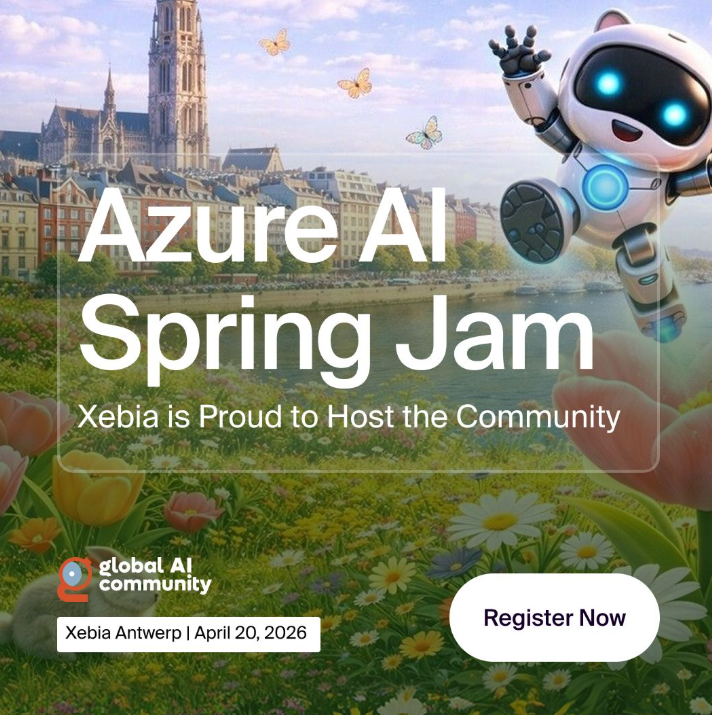 Xebia is hosting the Antwerp AI Community on April 20!