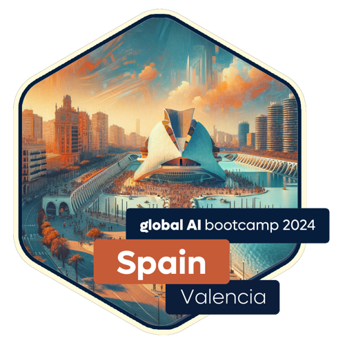 Badge Global AI Bootcamp 2024 - Spain - Valencia - Attendee