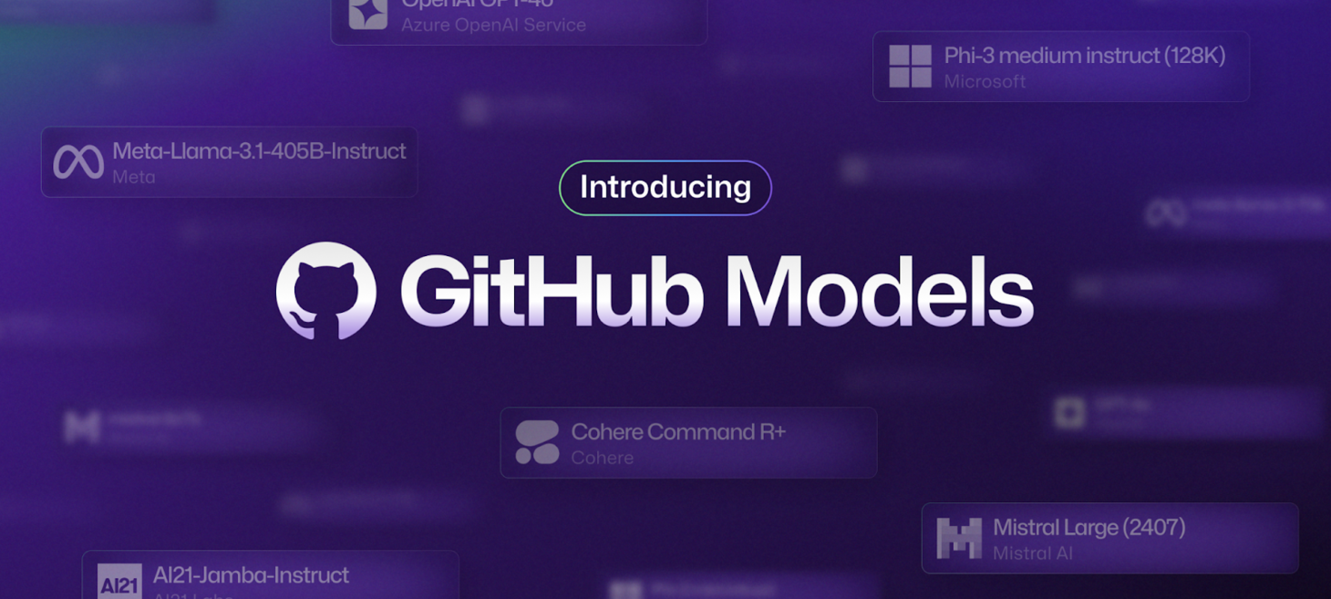 Introducing GitHub Models: A new generation of AI engineers building on GitHub