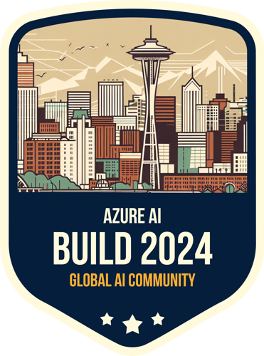 Badge Microsoft Build 2024