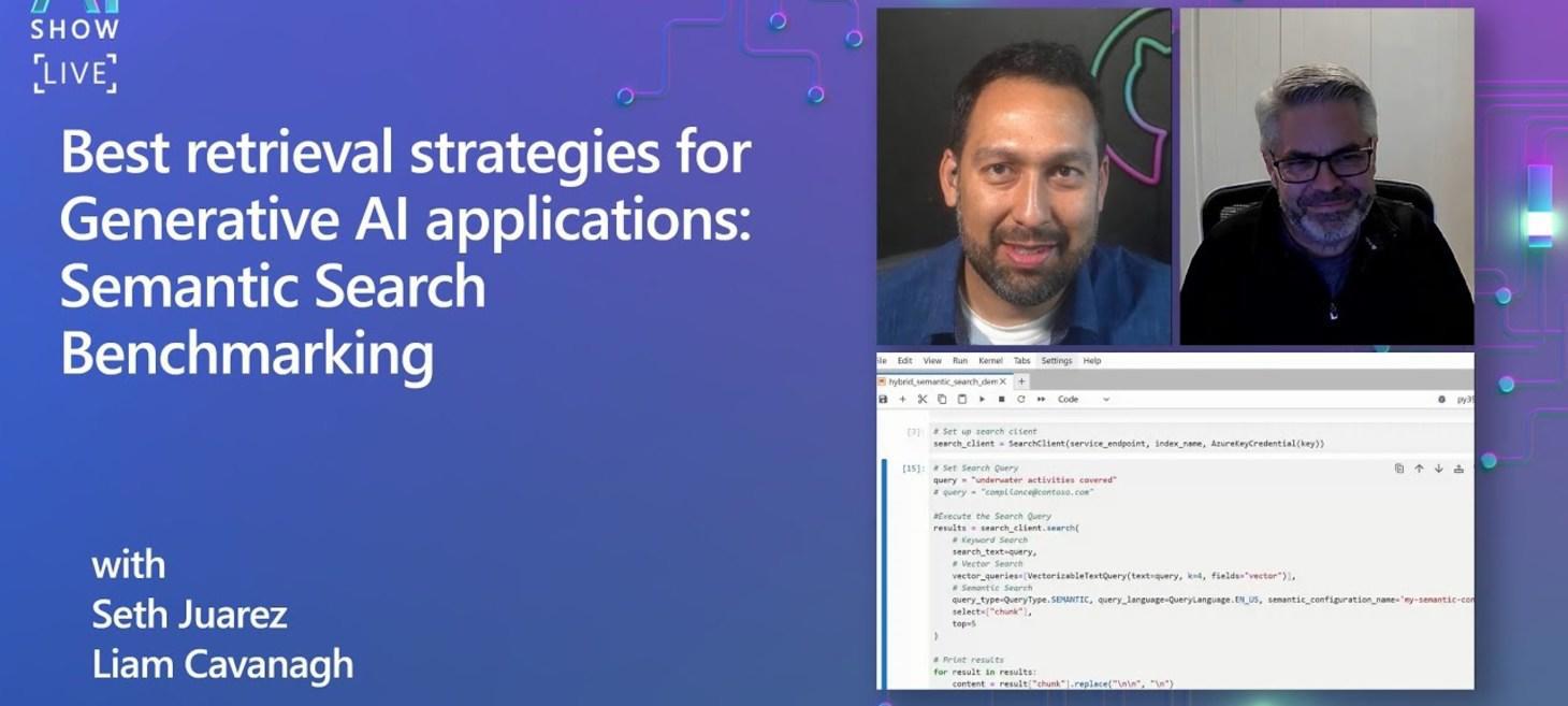 Best retrieval strategies for Generative AI applications: Semantic Search Benchmarking