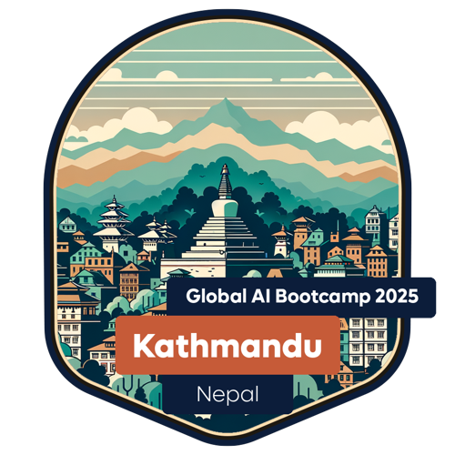 Badge Global AI Bootcamp 2025 - Kathmandu - Attendee