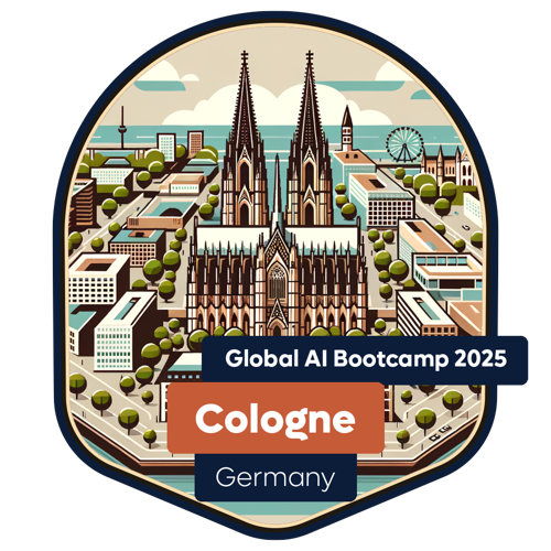 Badge Global AI Bootcamp 2025 - Cologne - Attendee