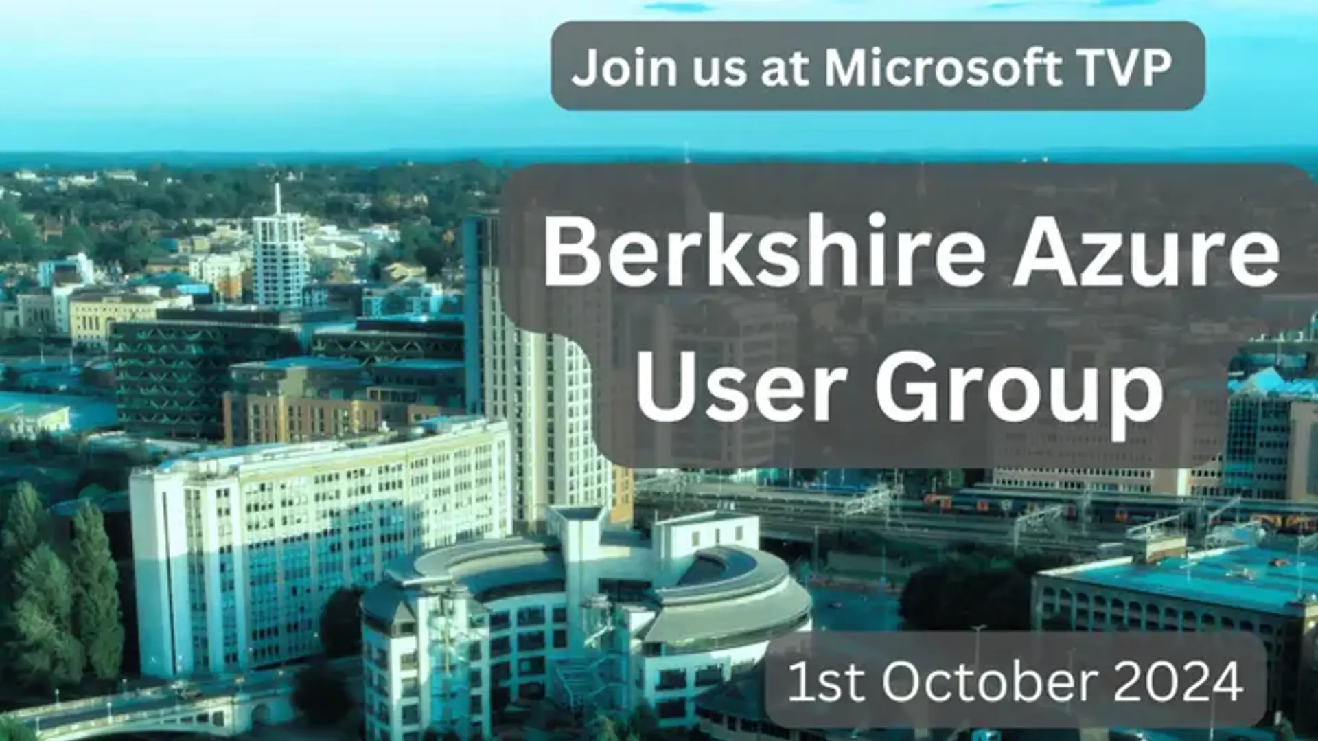 Azure Berkshire User Group - October Event!