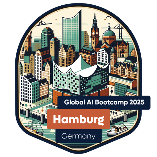 Badge Global AI Bootcamp 2025 - Hamburg - Attendee
