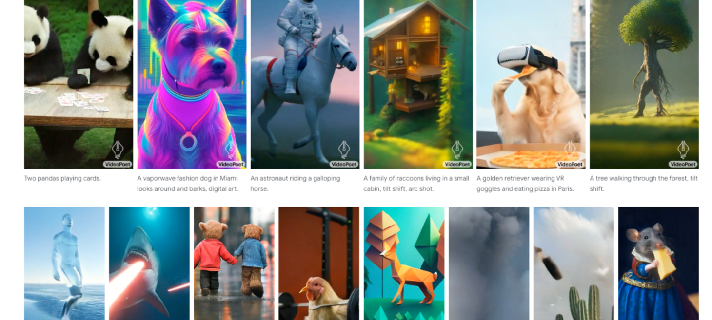 Google’s new multimodal AI video generator VideoPoet looks incredible