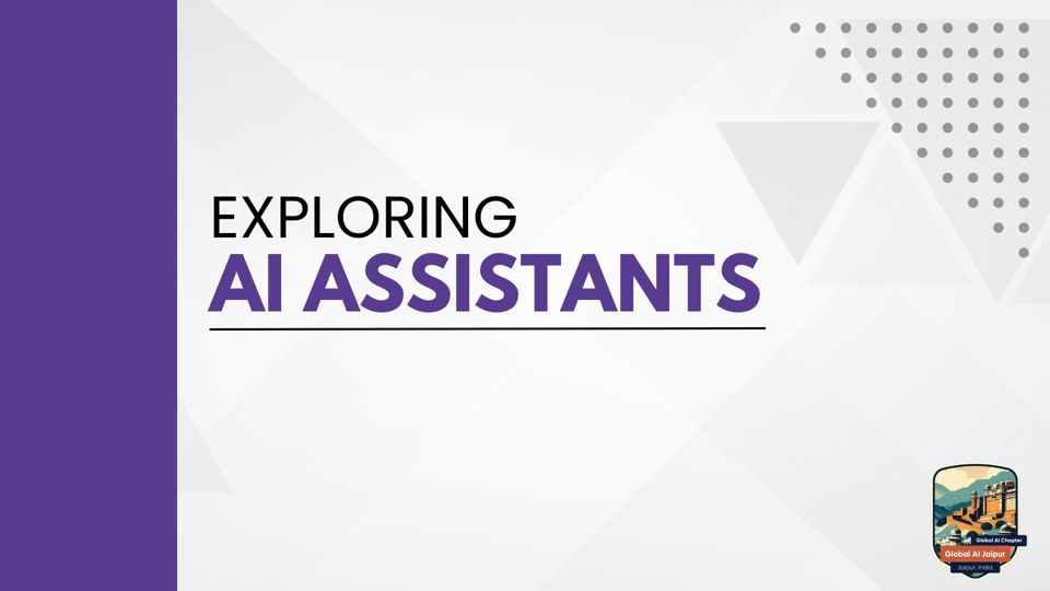 Exploring AI Assistants - BIT Mesra (Jaipur)