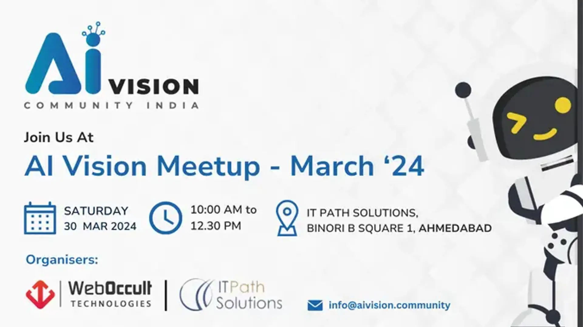 AI Vision India Meetup - March 2024
