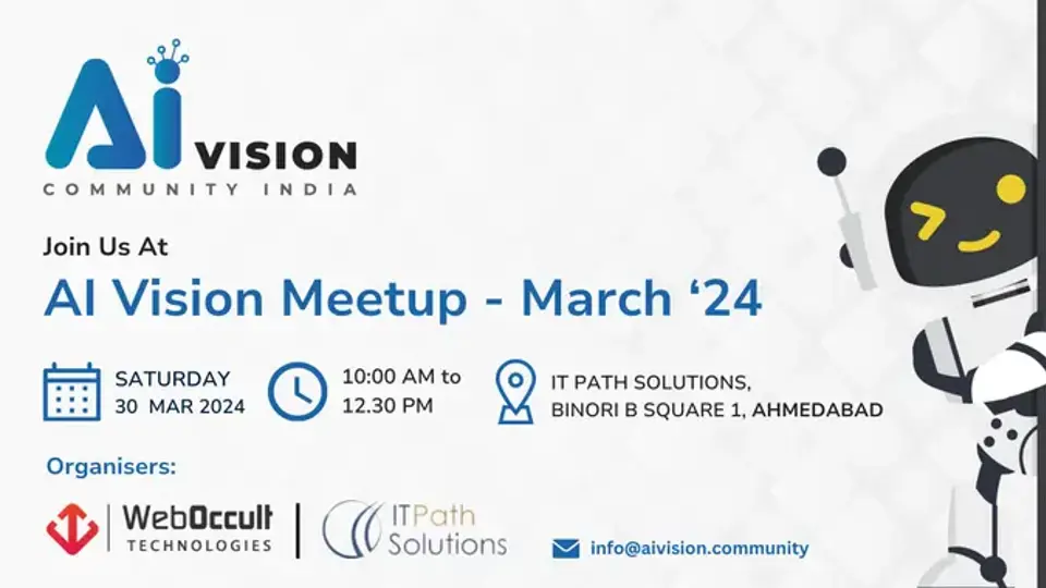AI Vision India Meetup - March 2024