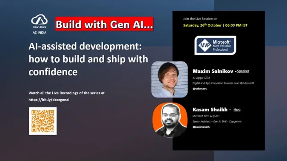 AI-assisted development: how to build and ship with confidence!