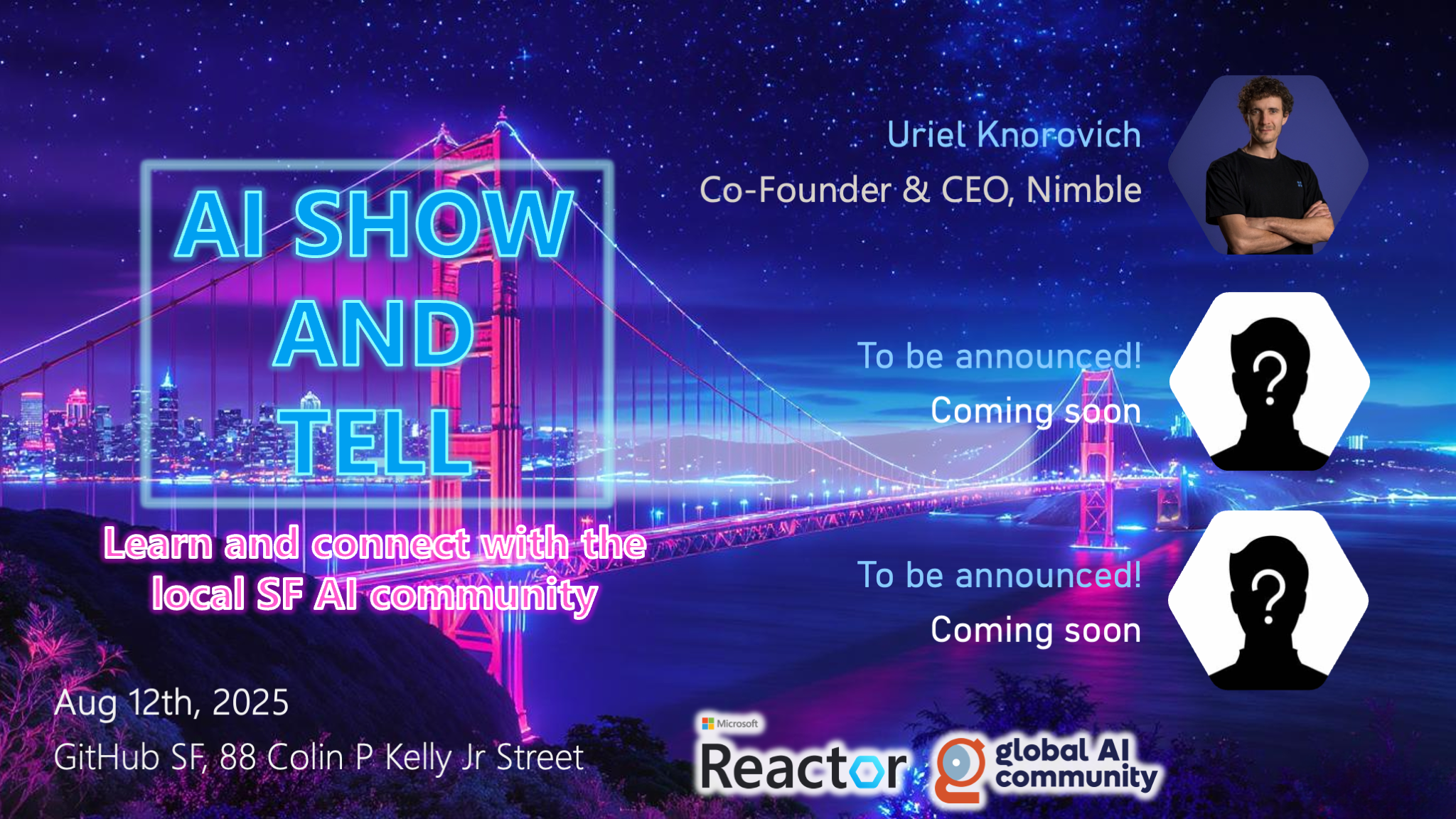 AI Show and Tell Aug 12th