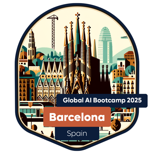 Badge Global AI Bootcamp 2025 - Spain - Barcelona - Attendee