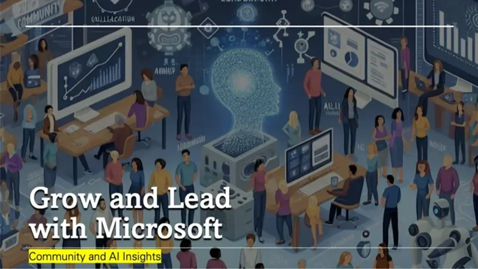 Grow and Lead with Microsoft: Community and AI Insights