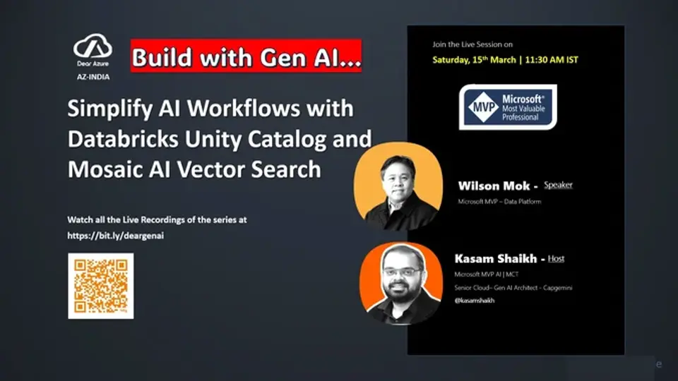 Simplify AI Workflows with Databricks Unity Catalog and Mosaic AI Vector Search