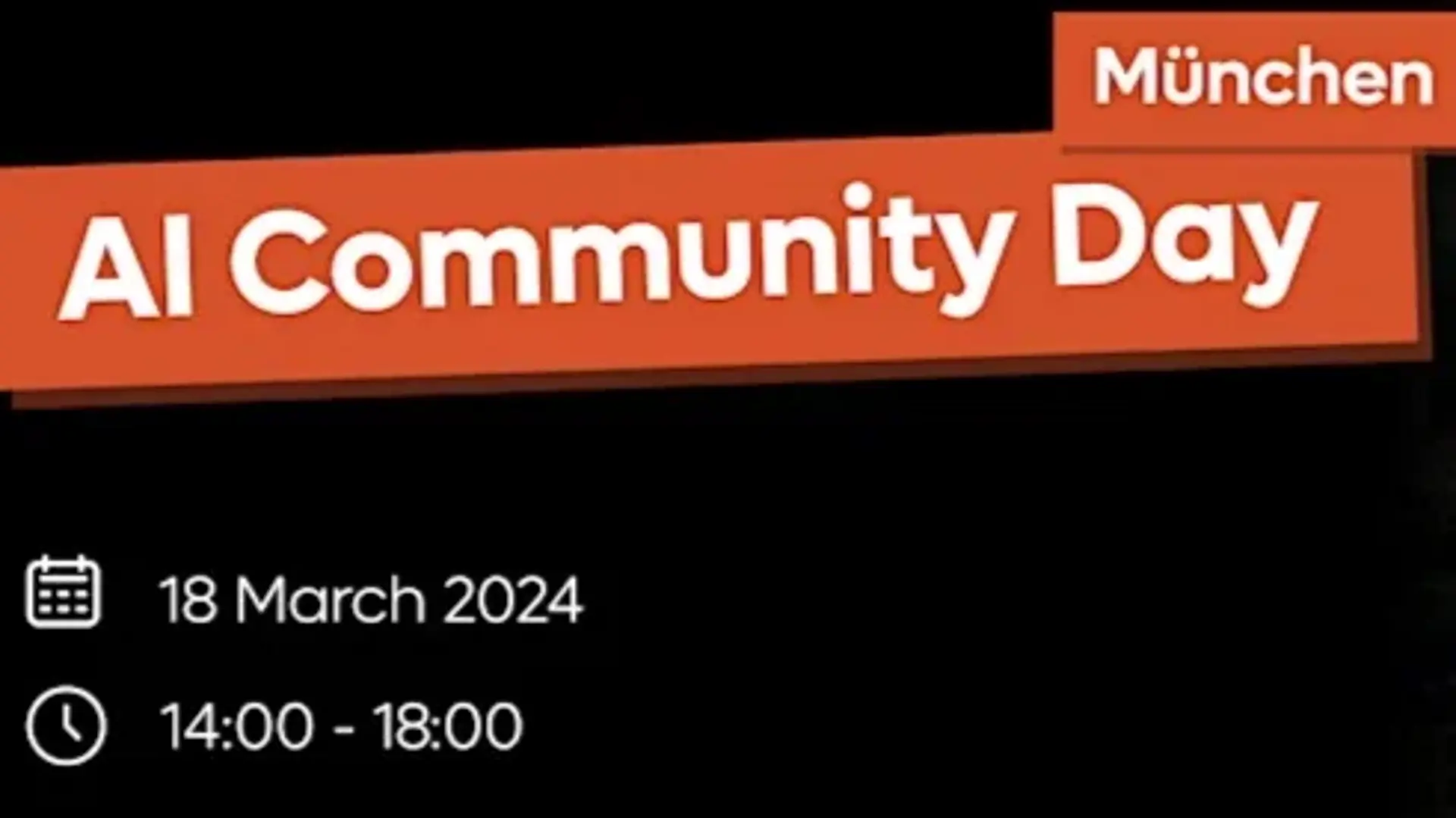 AI Community Day - Eventbrite registration required