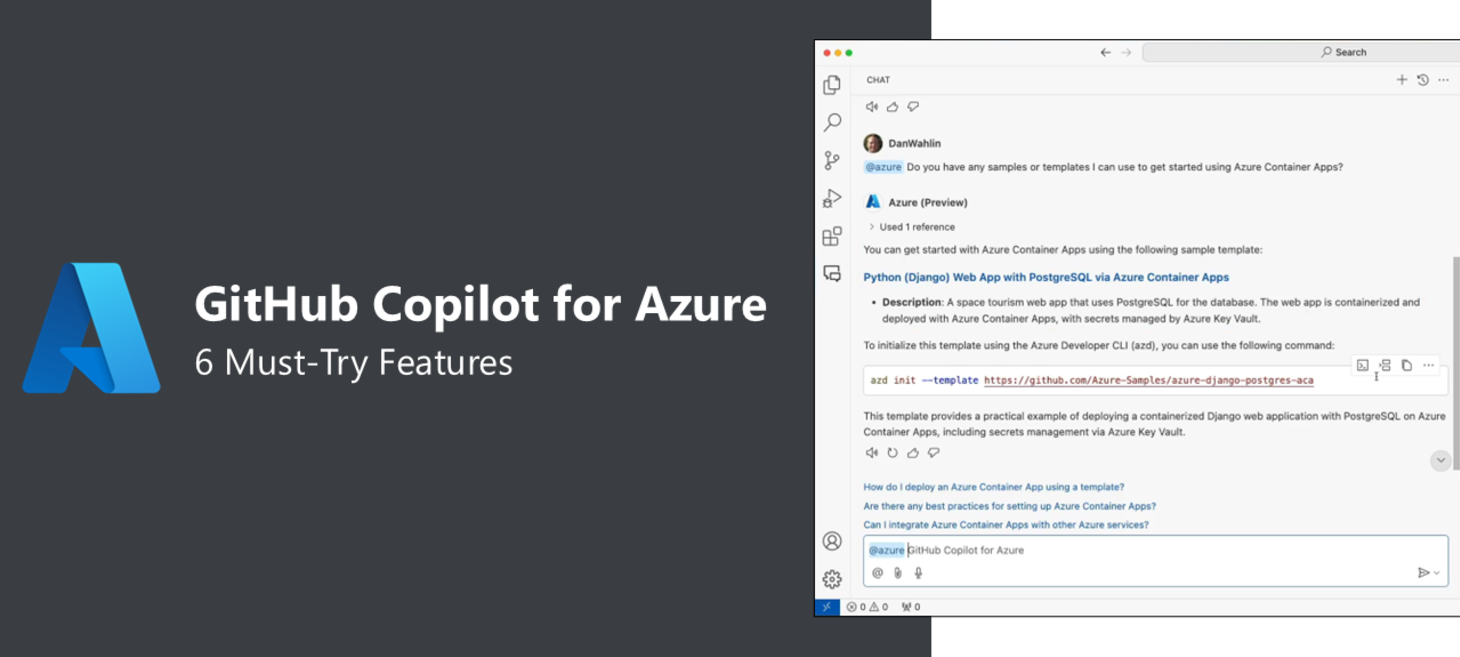 GitHub Copilot for Azure: 6 Must-Try Features